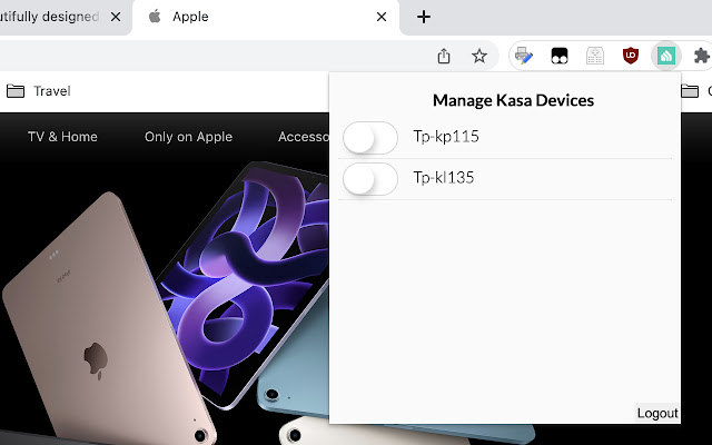 Kasa Desktop  from Chrome web store to be run with OffiDocs Chromium online