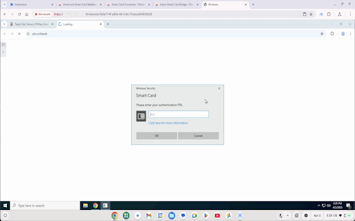 Kasm Smart Card Bridge  from Chrome web store to be run with OffiDocs Chromium online