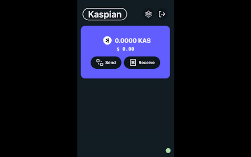 Kaspian  from Chrome web store to be run with OffiDocs Chromium online