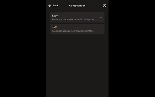 KasWare Wallet  from Chrome web store to be run with OffiDocs Chromium online