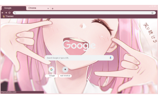 Kawaii Anime Pink  from Chrome web store to be run with OffiDocs Chromium online