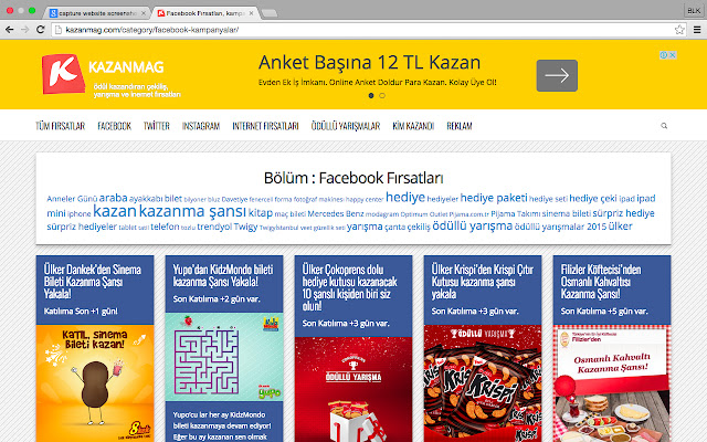 KazanMag mula sa Chrome web store na tatakbo sa OffiDocs Chromium online
