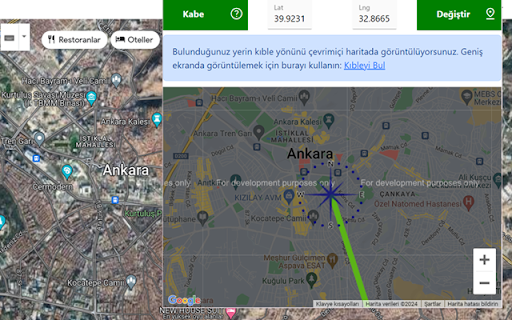 Kıble Ne Tarafta  from Chrome web store to be run with OffiDocs Chromium online