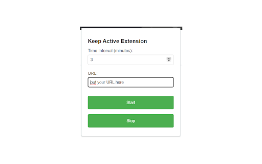 Keep Active  from Chrome web store to be run with OffiDocs Chromium online