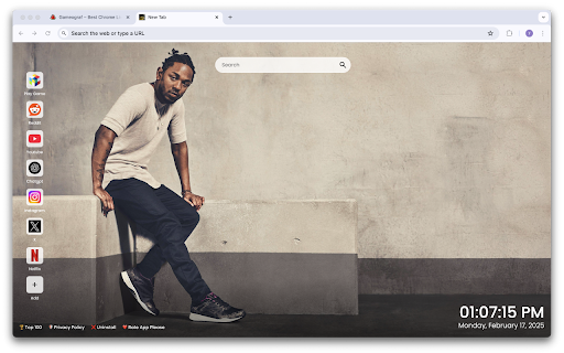 Kendrick Lamar Wallpapers  from Chrome web store to be run with OffiDocs Chromium online