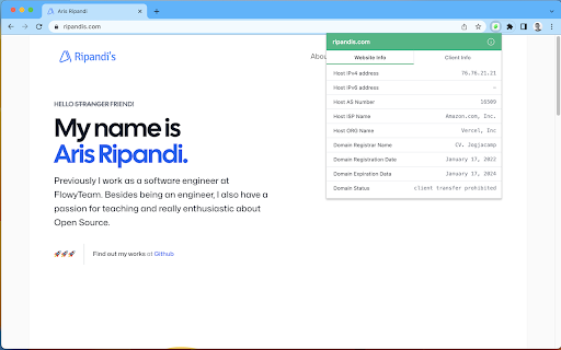 Kepo  from Chrome web store to be run with OffiDocs Chromium online
