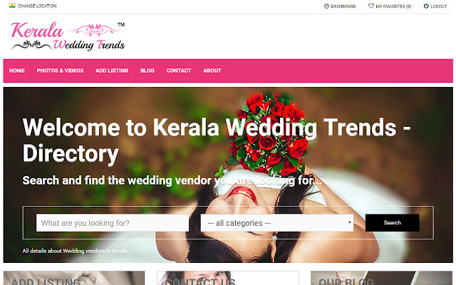 Kerala Wedding Trends  from Chrome web store to be run with OffiDocs Chromium online