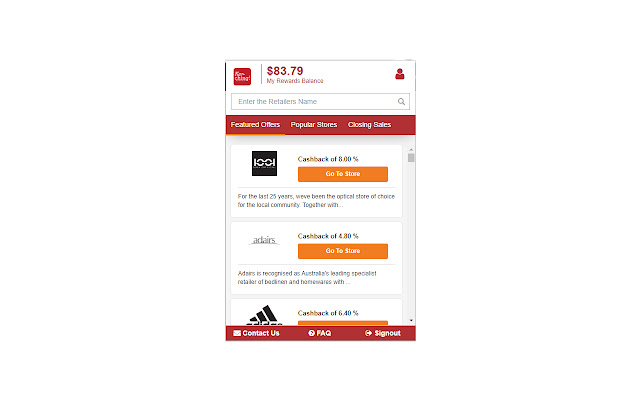 Kerching for Chrome from Chrome web store to be run with OffiDocs Chromium online Kerching for Chrome from Chrome web store to be run with OffiDocs Chromium online