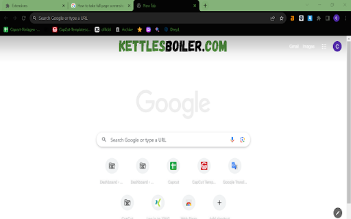 kettlesboiler theme  from Chrome web store to be run with OffiDocs Chromium online