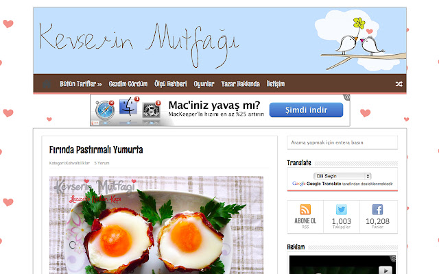 Kevserin Mutfağı  from Chrome web store to be run with OffiDocs Chromium online