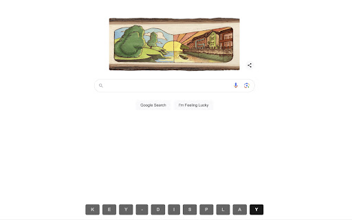 KeyDisplay  from Chrome web store to be run with OffiDocs Chromium online
