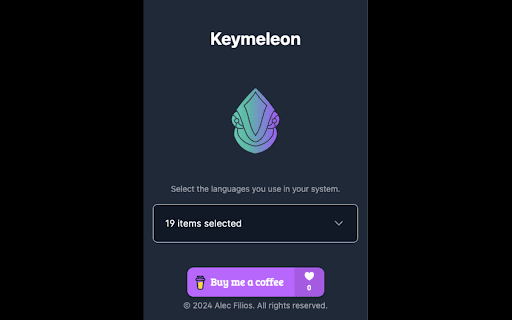 Keymeleon  from Chrome web store to be run with OffiDocs Chromium online