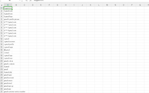 KeywordFinder Pro SEO Search Suggestions  from Chrome web store to be run with OffiDocs Chromium online