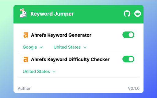 Keyword Jumper  from Chrome web store to be run with OffiDocs Chromium online