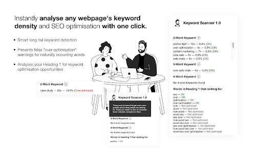 Keyword Scanner  from Chrome web store to be run with OffiDocs Chromium online