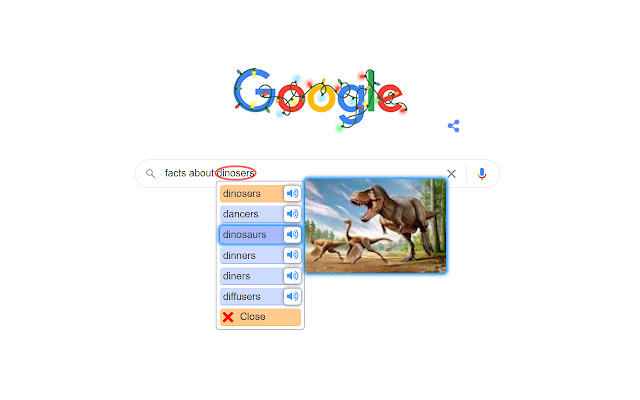 KidSpell Extension  from Chrome web store to be run with OffiDocs Chromium online