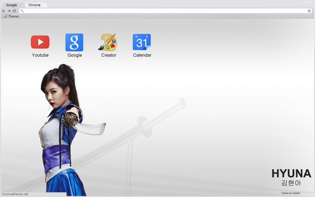 Kim HyunA Minimalist Theme 2  from Chrome web store to be run with OffiDocs Chromium online