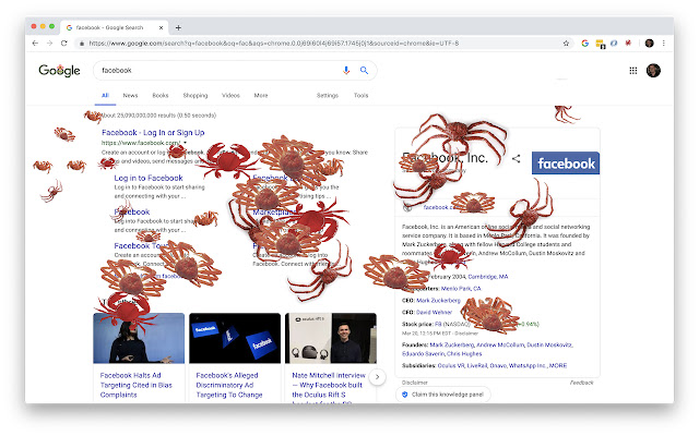 King Crab Party ze sklepu internetowego Chrome, które można uruchomić za pomocą OffiDocs Chromium online