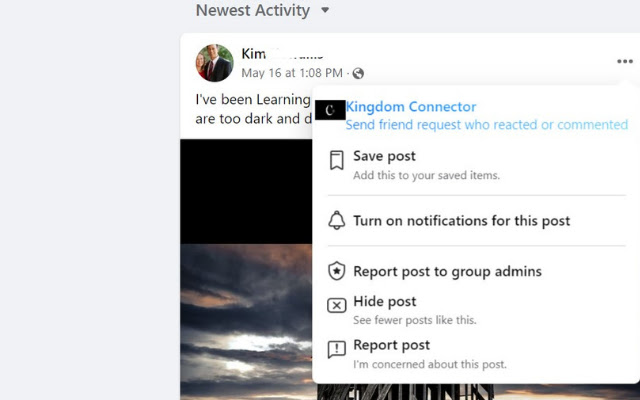 Kingdom Connector  from Chrome web store to be run with OffiDocs Chromium online