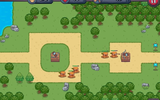 King Rugni Tower Defense Game  from Chrome web store to be run with OffiDocs Chromium online