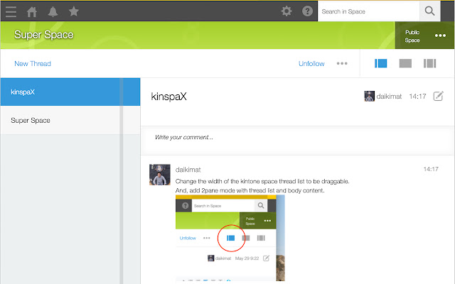 kinspaX  from Chrome web store to be run with OffiDocs Chromium online