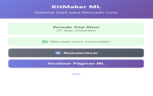 KitMaker ML  from Chrome web store to be run with OffiDocs Chromium online