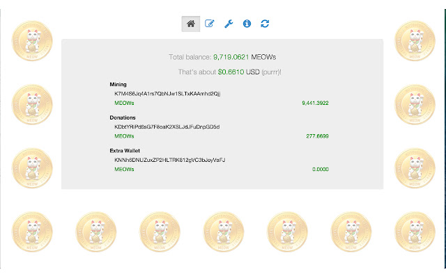 KittehCoin Balance  from Chrome web store to be run with OffiDocs Chromium online