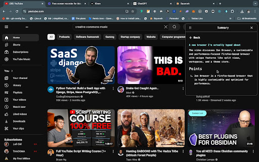 Kivon  from Chrome web store to be run with OffiDocs Chromium online