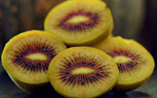 Kiwi cut in half  from Chrome web store to be run with OffiDocs Chromium online