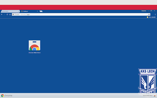 KKS Lech Poznań Niebieski  from Chrome web store to be run with OffiDocs Chromium online