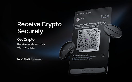 Klever Wallet  from Chrome web store to be run with OffiDocs Chromium online