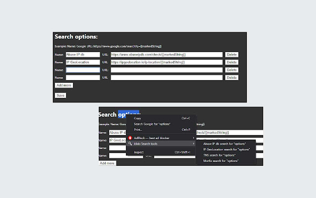 klido Search tool  from Chrome web store to be run with OffiDocs Chromium online