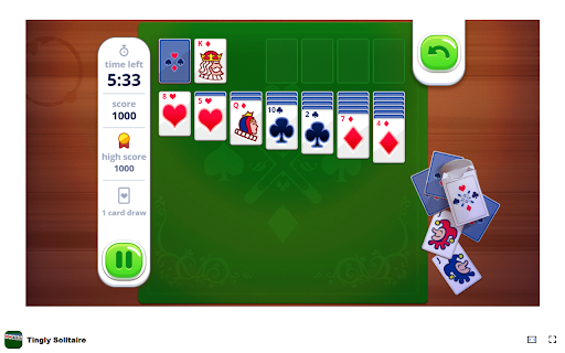 Klondike Solitaire Stack cards and build suits to win! from Chrome web store to be run with OffiDocs Chromium online Klondike Solitaire Stack cards and build suits to win! from Chrome web store to be run with OffiDocs Chromium online
