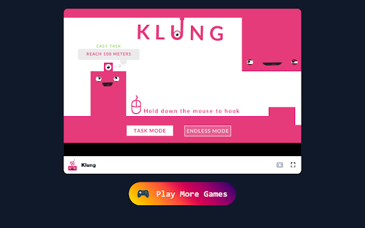 Klung Game Master Agile Gameplay and Conquer Spike Filled Levels!  from Chrome web store to be run with OffiDocs Chromium online