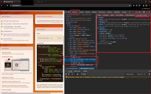 Knockout JS Scanner  from Chrome web store to be run with OffiDocs Chromium online