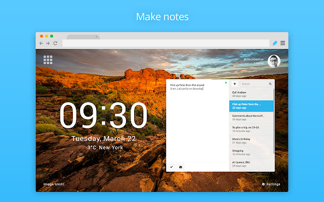 Knotes  from Chrome web store to be run with OffiDocs Chromium online