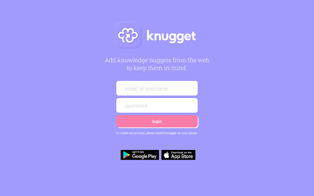 knugget Web Clipper  from Chrome web store to be run with OffiDocs Chromium online
