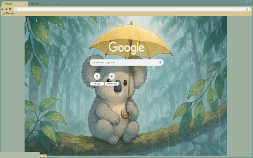 Koala Rainy Day  from Chrome web store to be run with OffiDocs Chromium online