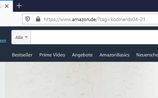 Kodinerds Amazon Affiliate  from Chrome web store to be run with OffiDocs Chromium online
