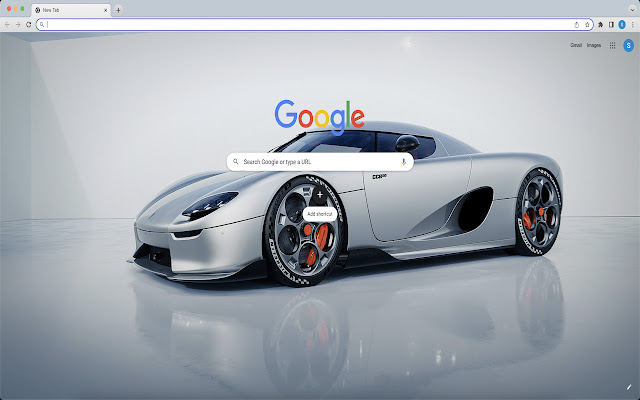 Koenigsegg CC850 Theme  from Chrome web store to be run with OffiDocs Chromium online
