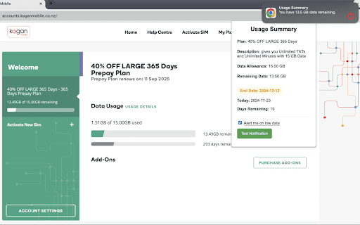 Kogan helper  from Chrome web store to be run with OffiDocs Chromium online