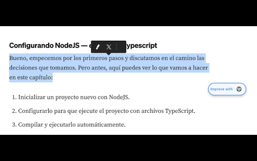 Koko Text improver  from Chrome web store to be run with OffiDocs Chromium online