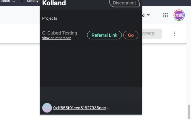 Kolland Web3 Tool  from Chrome web store to be run with OffiDocs Chromium online