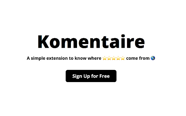 Komentaire  from Chrome web store to be run with OffiDocs Chromium online