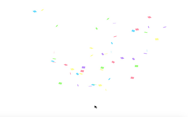 Konfetti  from Chrome web store to be run with OffiDocs Chromium online
