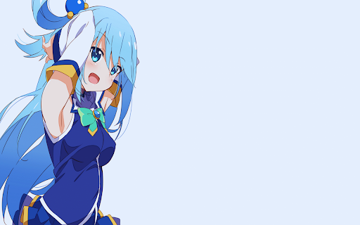 Konosuba Aqua  from Chrome web store to be run with OffiDocs Chromium online