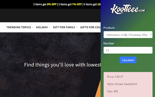 Koolteee  from Chrome web store to be run with OffiDocs Chromium online
