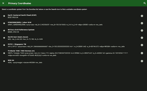 Koordinat2  from Chrome web store to be run with OffiDocs Chromium online