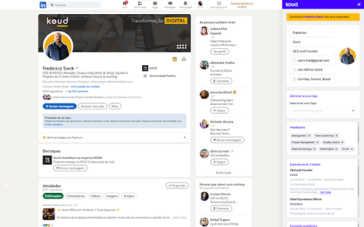 Koud Plugin  from Chrome web store to be run with OffiDocs Chromium online