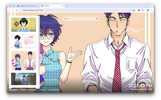 Kowloon Generic Romance Wallpaper New Tab  from Chrome web store to be run with OffiDocs Chromium online